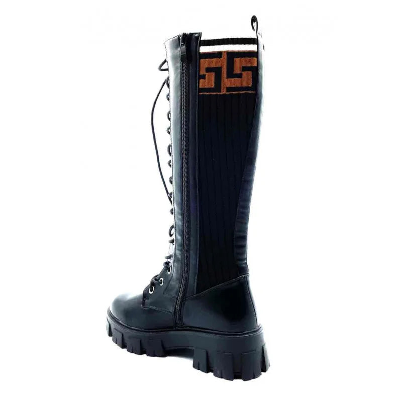 bottines en noir pour femme