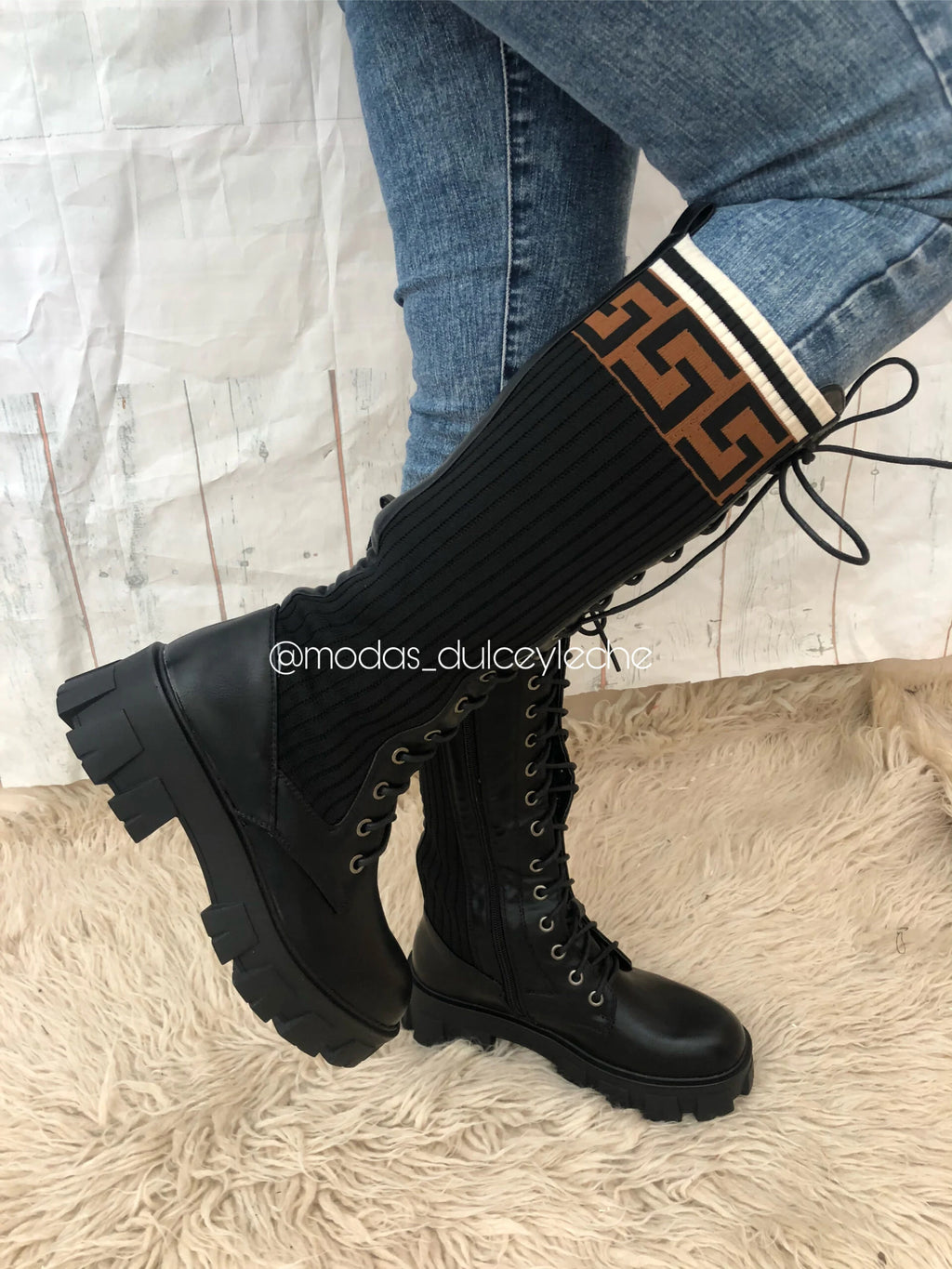 bottines en noir pour femme